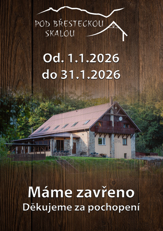 Zavřeno - leden 2026